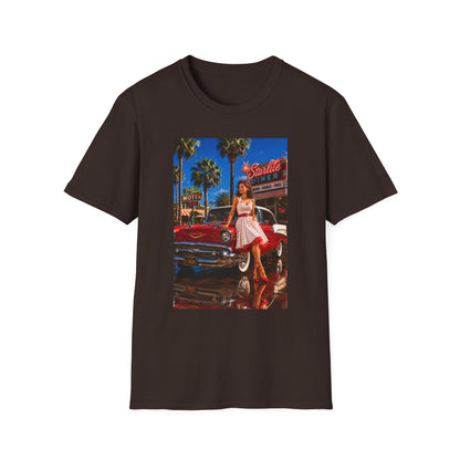 Retro Diner Tee — 'Starlite Diner' Vintage 1950s Pinup T-Shirt