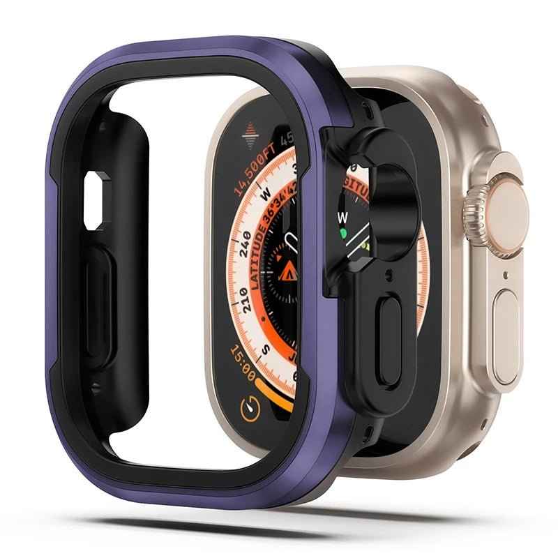 Aluminum Alloy Case for Apple Watch ultra 1-2-3 Series 9 8 7 6 5 4 3 2 1 SE