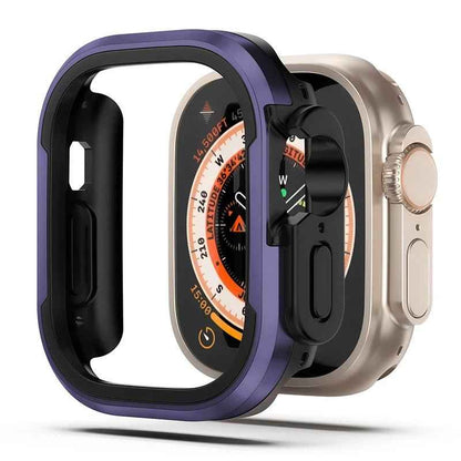 Aluminum Alloy Case for Apple Watch ultra 1-2-3 Series 9 8 7 6 5 4 3 2 1 SE