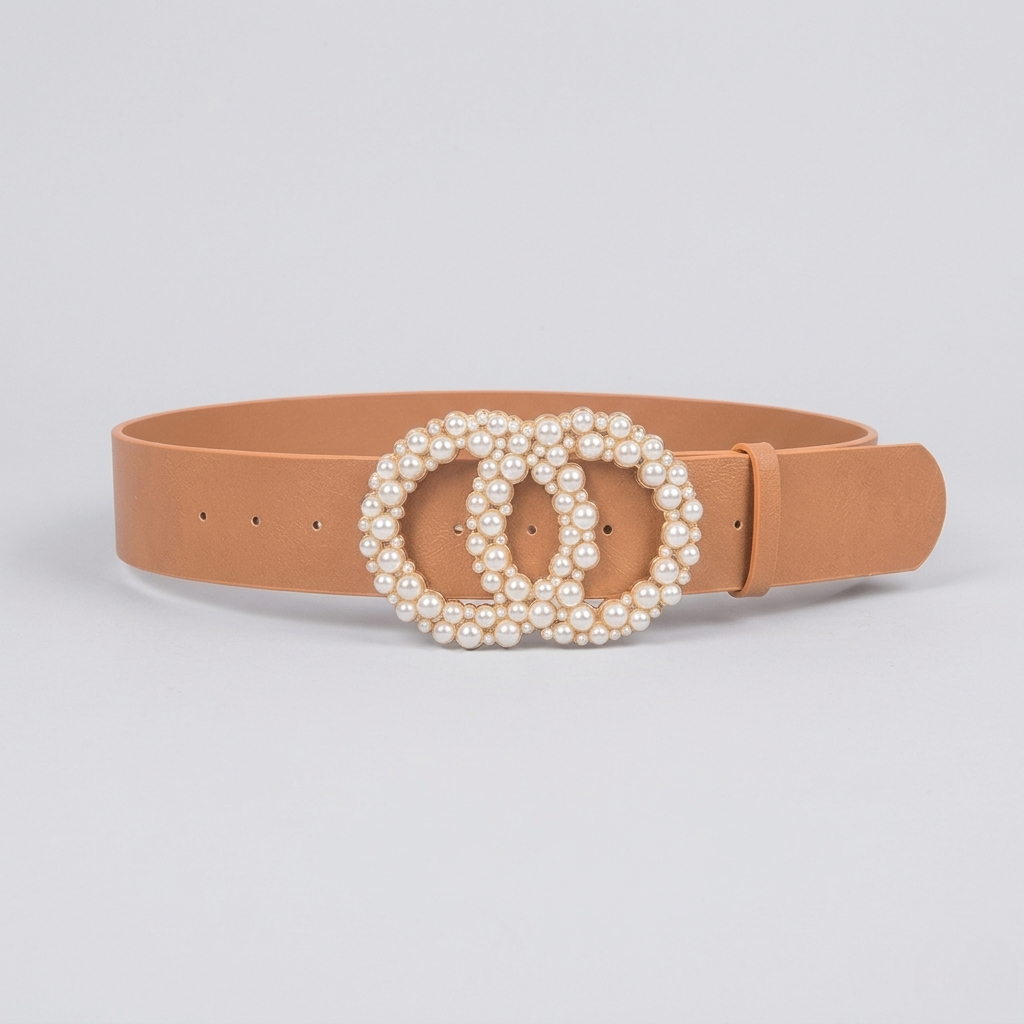 Pearl Double O Ring Belt
