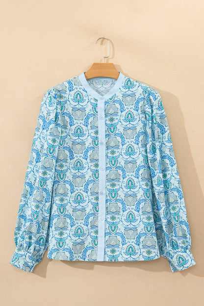 Micah Puff Sleeve Loose Shirt