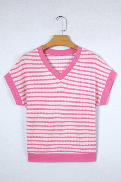 Georgia Trim Short Sleeve Top