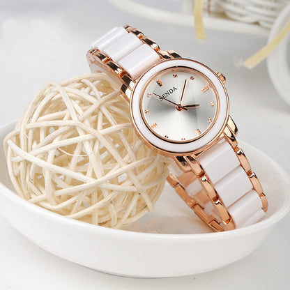 Waterproof Ladies Watch Ceramic Quartz (See size chart where applicable)
