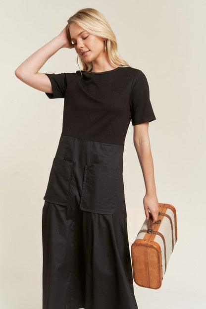 PLUS Jade by Jane Knit Mix Dress