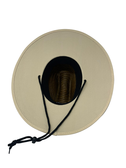 Sun Kissed Brown Premium Lifeguard Straw Hat