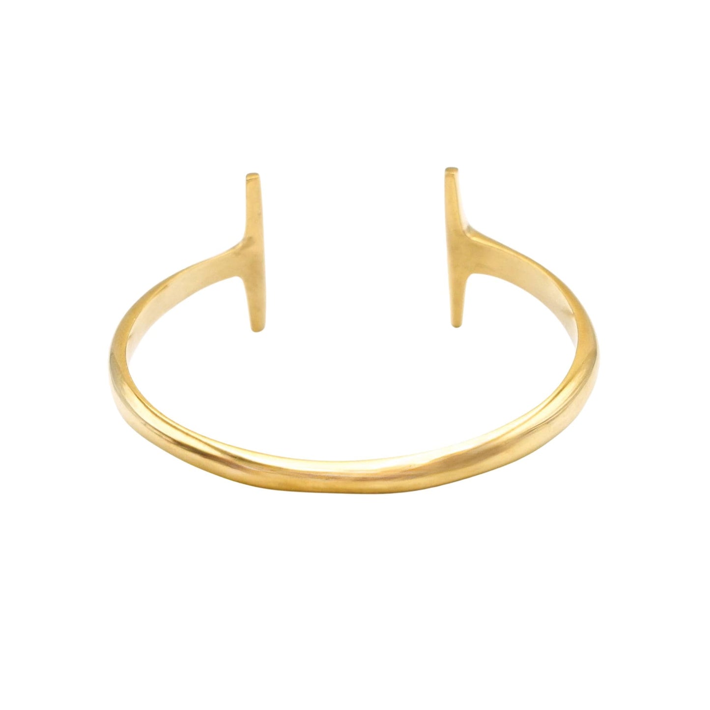 Double T Wrap Brass Bracelet | Simba