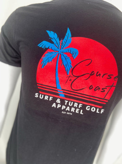Malibu Tee- Black