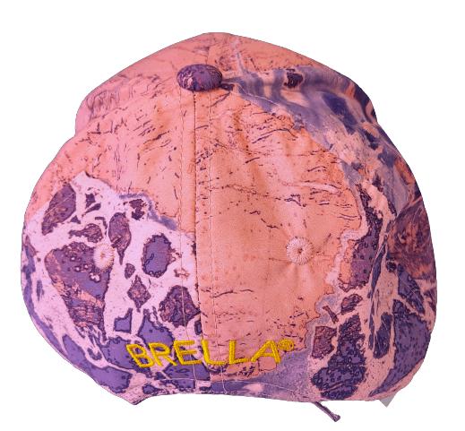 Brella® Purple Rose Unisex Waterproof Hat | All-Weather Protection