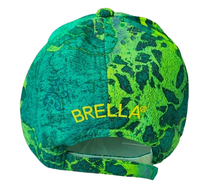 Brella® Blue Green Unisex Waterproof Hat | All-Weather Protection