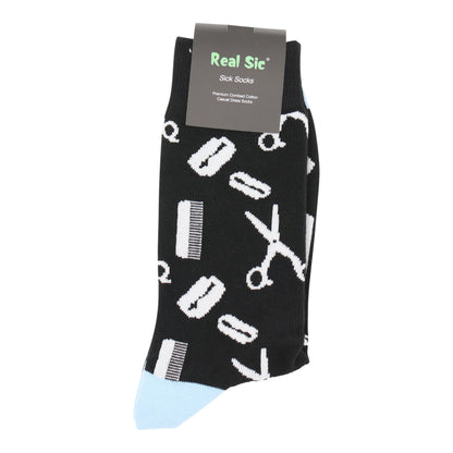Barber Tool Socks - Comfy Cotton for Men & Women