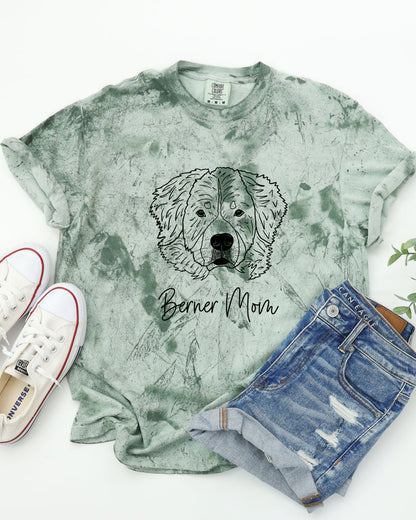 Berner Mom Bernese Mountain Dog Mom Comfort Colors T Shirt