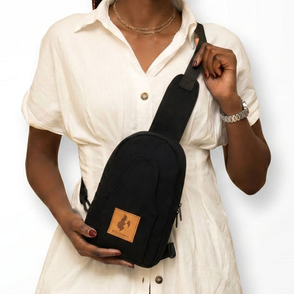 Small Canvas Crossbody Sling Bag for Men & Women | Buru