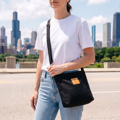 Canvas Mini Crossbody Bag for Men & Women | Amani