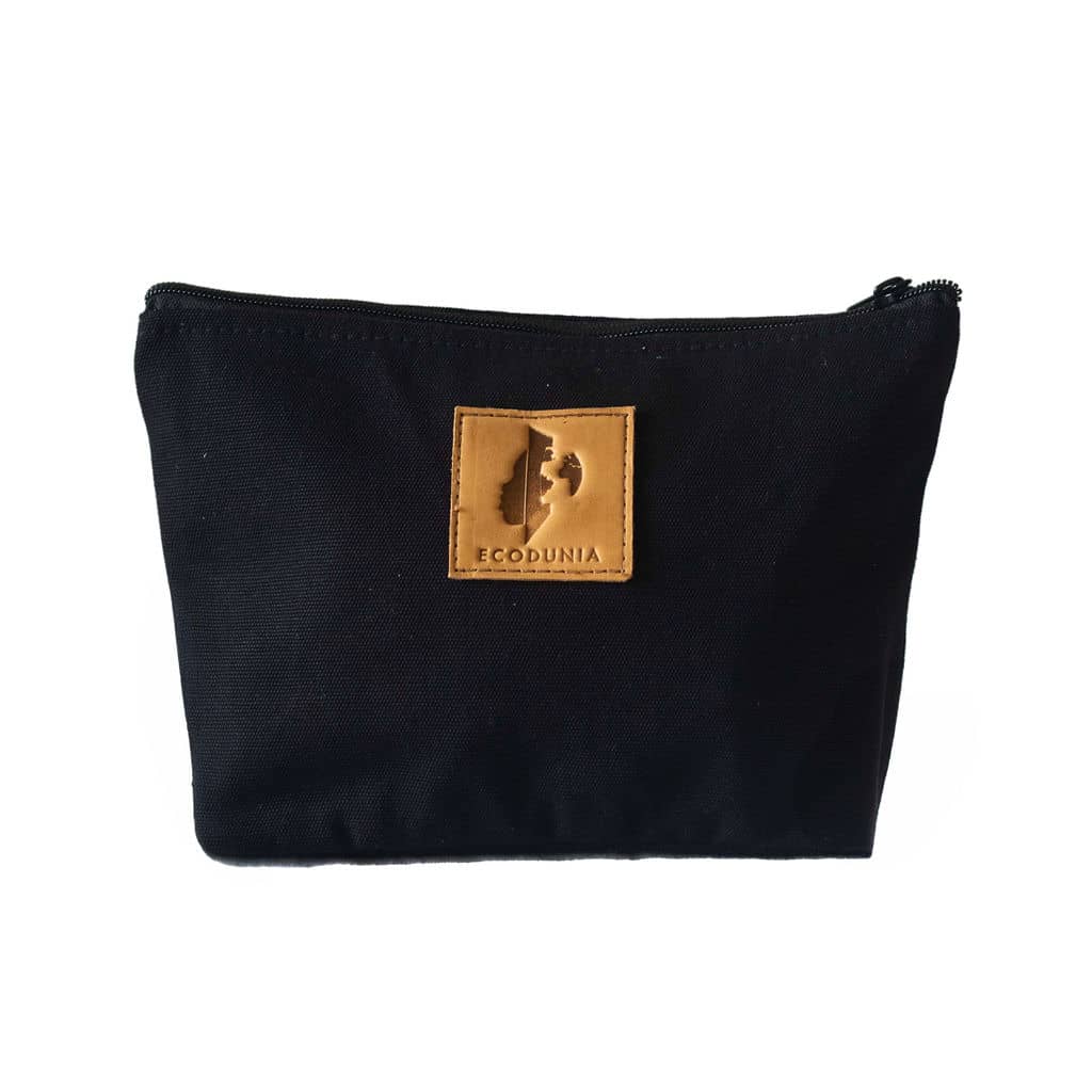 Ren Canvas Makeup Bag – Fair Trade Cosmetic & Toiletry Pouch