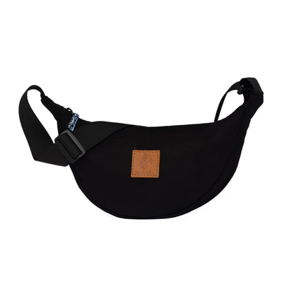 Round Mini Canvas Crossbody Shoulder Bag for Women
