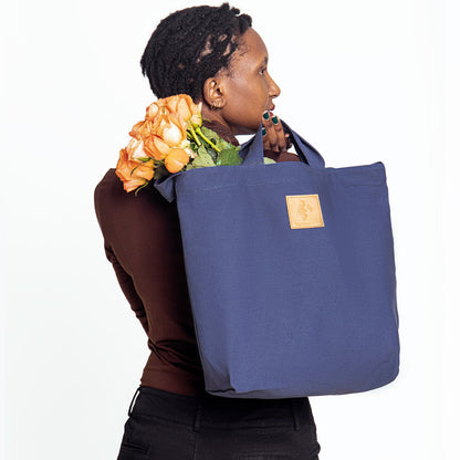 Canvas Carry-All Crossbody Bag | Amani