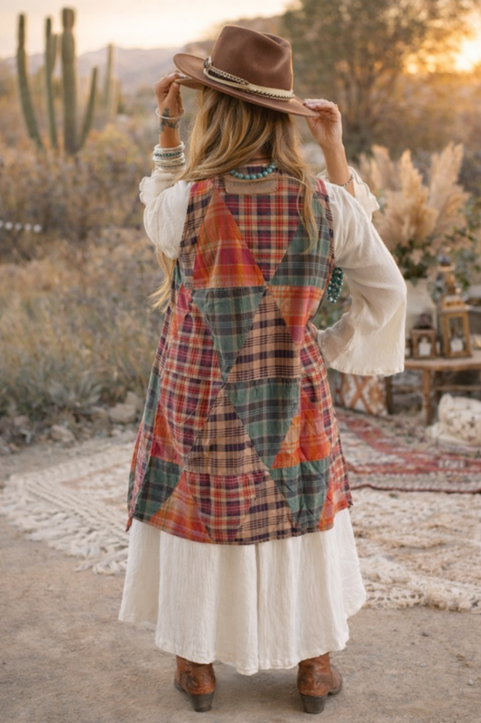 Patchwork Vest by Jaded Gypsy