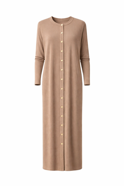 Button Down Lounge Dress