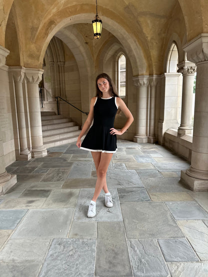 AA Black Sweater Knit Dress