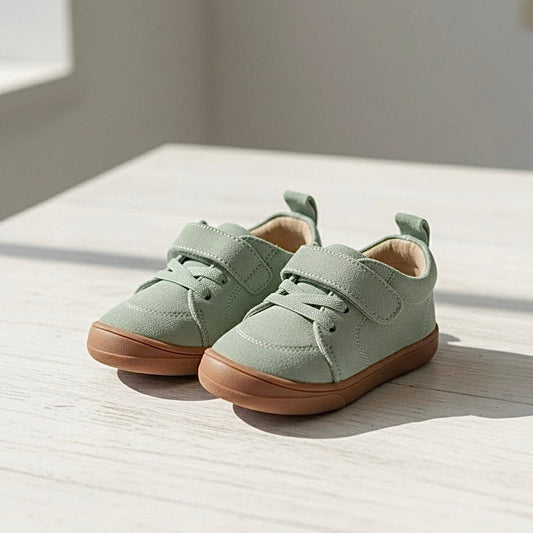 Moss Flexible Sole Barefoot Sneakers for Kids | Zero Drop Shoes
