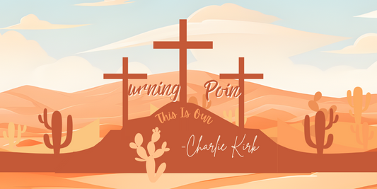 Charlie Kirk Headband Design #2