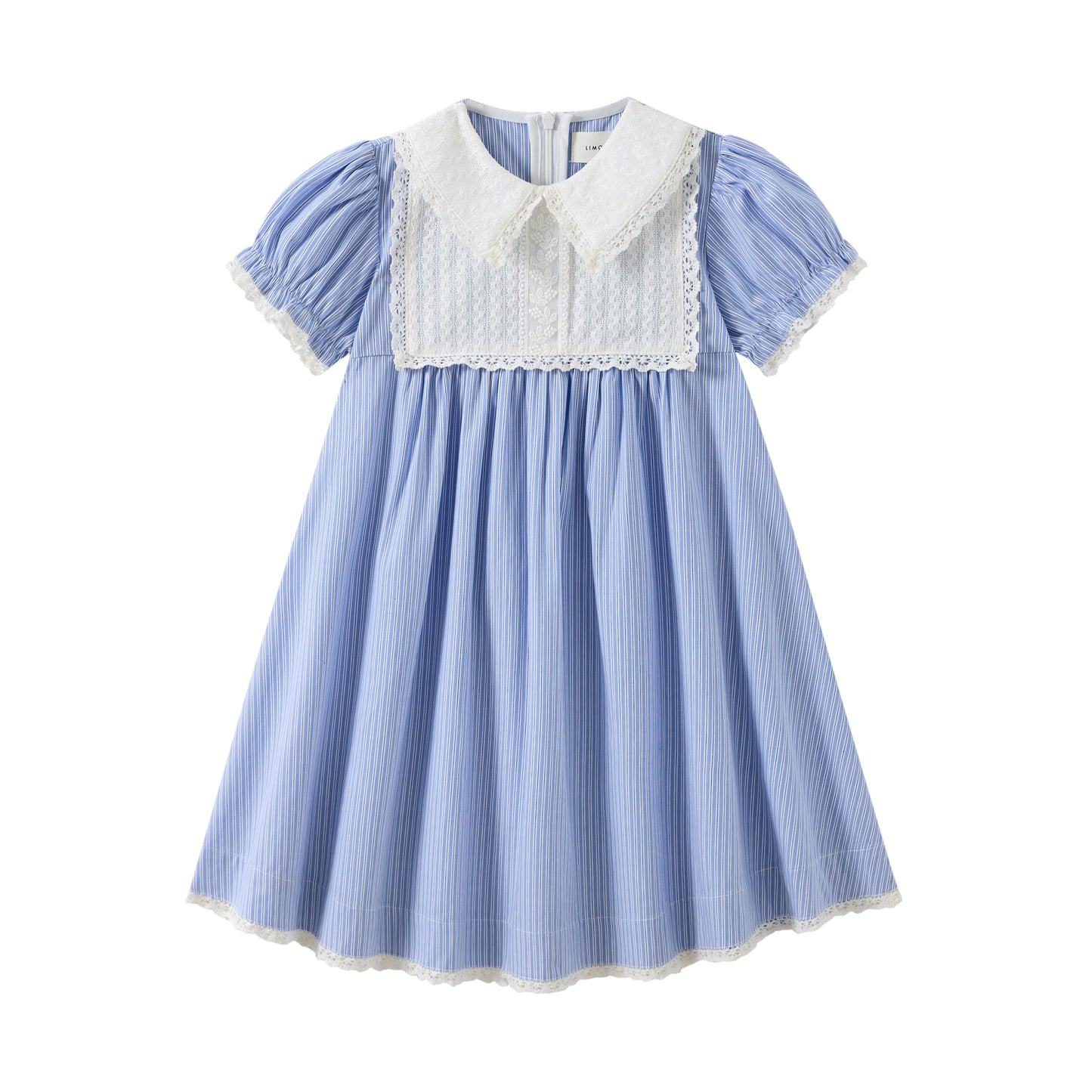 Pinstripe Lace Dress