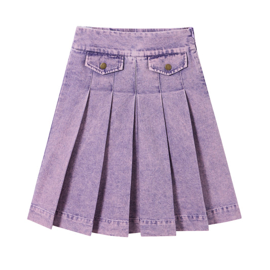 Purple Wash Skirt