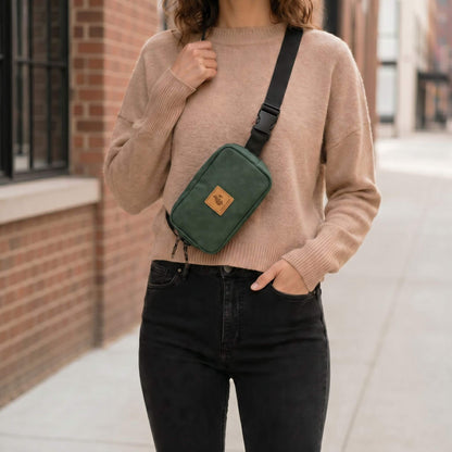 Canvas Crossbody Belt Bag Pouch, The Everywhere Belt Bag 1L