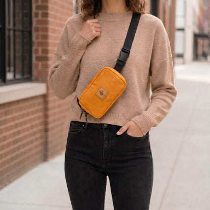 Canvas Crossbody Belt Bag Pouch, The Everywhere Belt Bag 1L