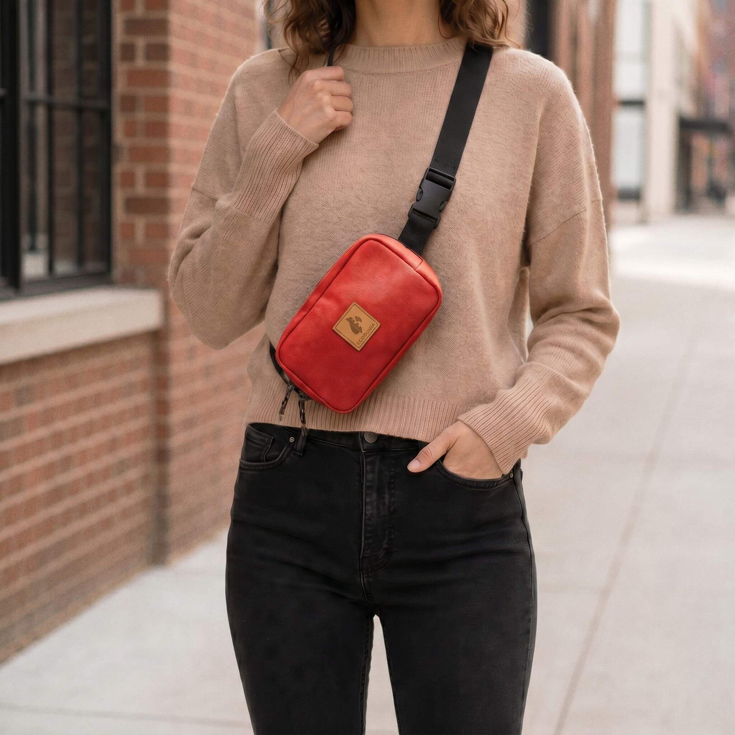 Canvas Crossbody Belt Bag Pouch, The Everywhere Belt Bag 1L