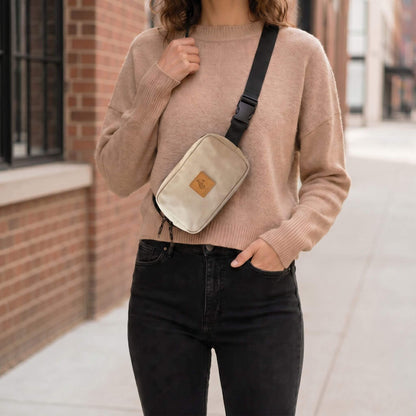 Canvas Crossbody Belt Bag Pouch, The Everywhere Belt Bag 1L