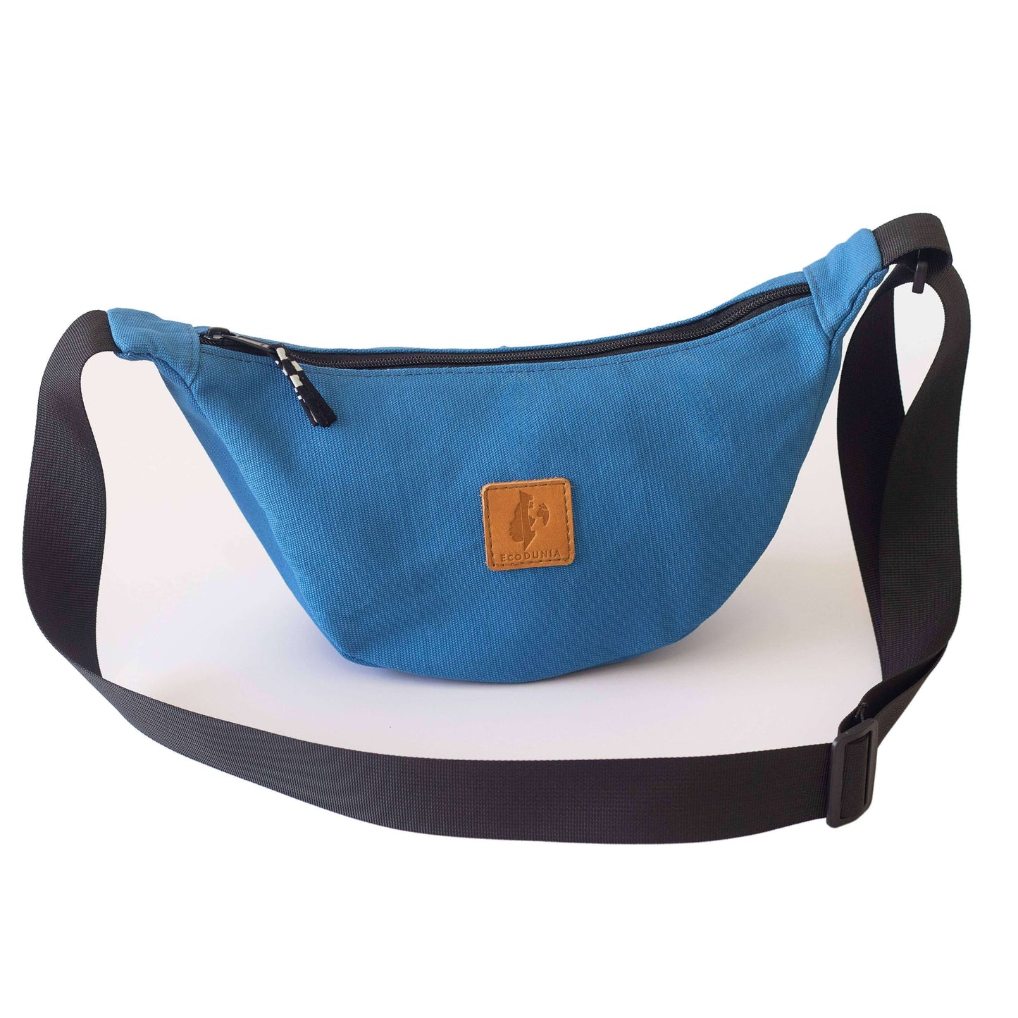 Round Mini Canvas Crossbody Shoulder Bag for Women