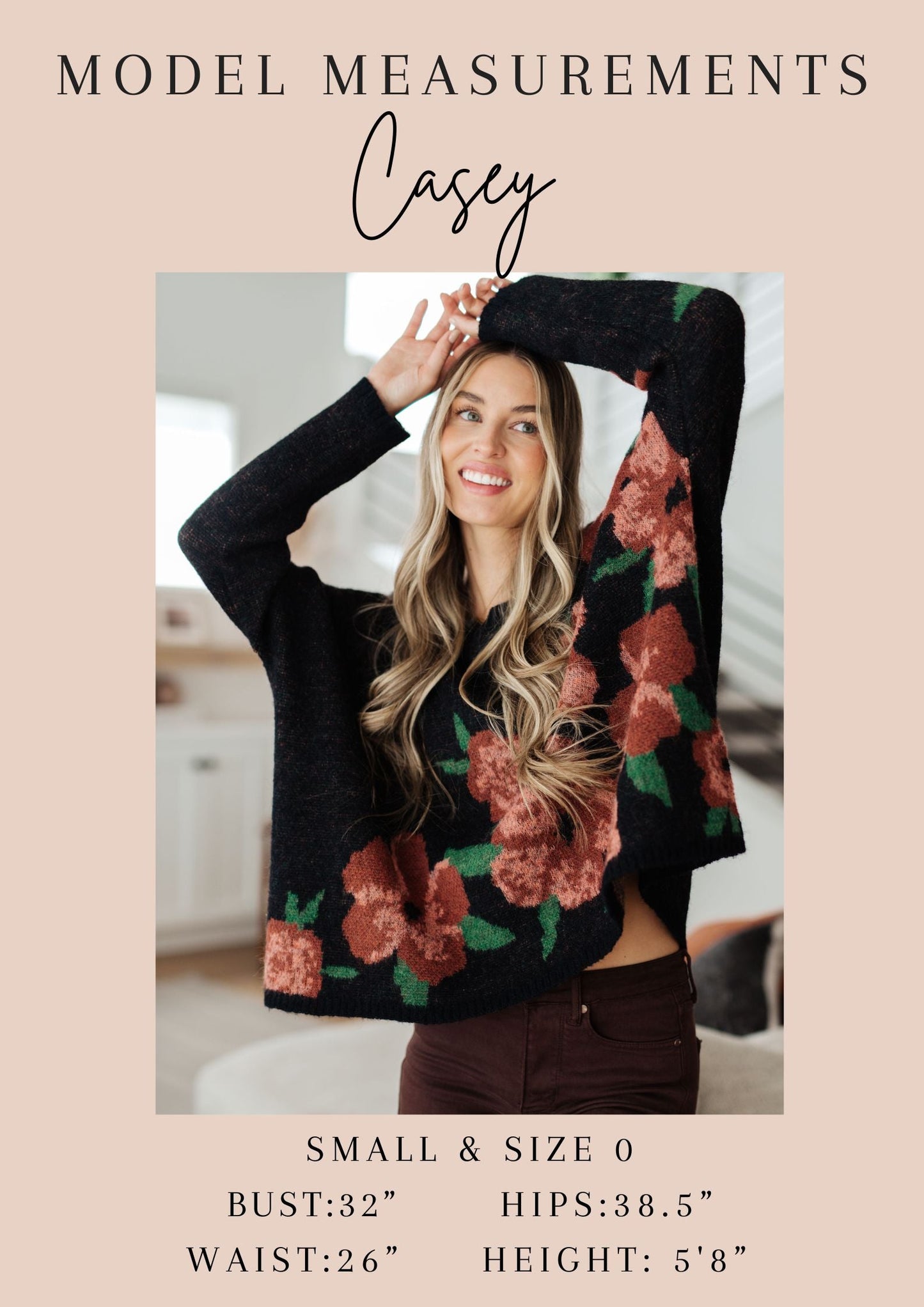 New Opportunities Drop Shoulder Floral Pullover