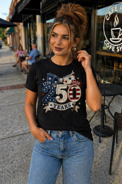 250 USA Flag Gildan Softstyle Tee