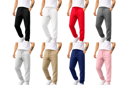 Unisex Soft Cotton-face Jogger Sweatpants