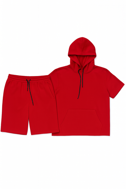 Men’s Core Short Sleeve Hoodie & Shorts Set