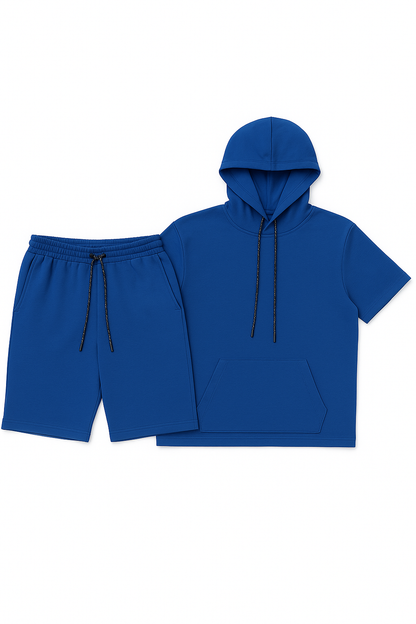 Men’s Core Short Sleeve Hoodie & Shorts Set