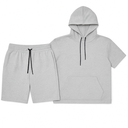Men’s Core Short Sleeve Hoodie & Shorts Set
