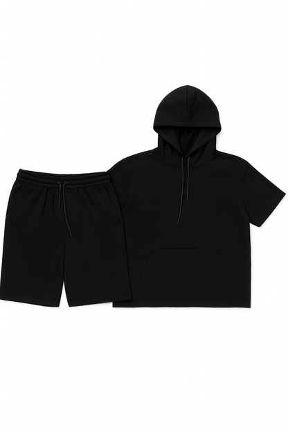 Men’s Core Short Sleeve Hoodie & Shorts Set
