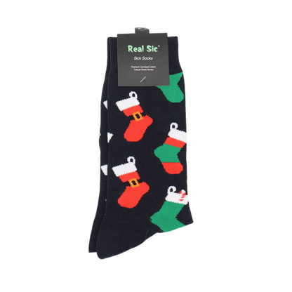 Christmas Stockings Holiday Socks - Comfy Cotton for Men & Women