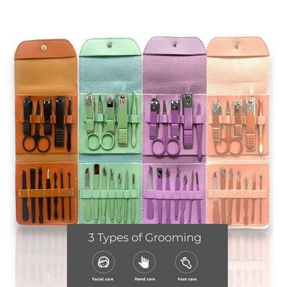 Mint 12 Piece Nail Care Set