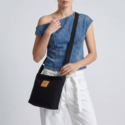 Canvas Mini Crossbody Bag for Men & Women | Amani