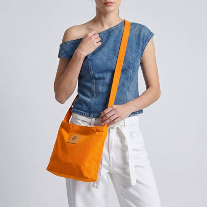 Canvas Mini Crossbody Bag for Men & Women | Amani