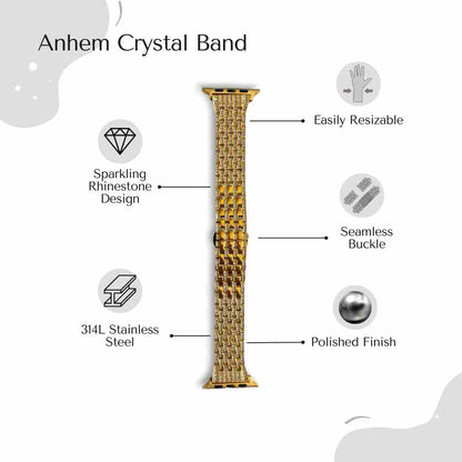 Crystal Steel Strap