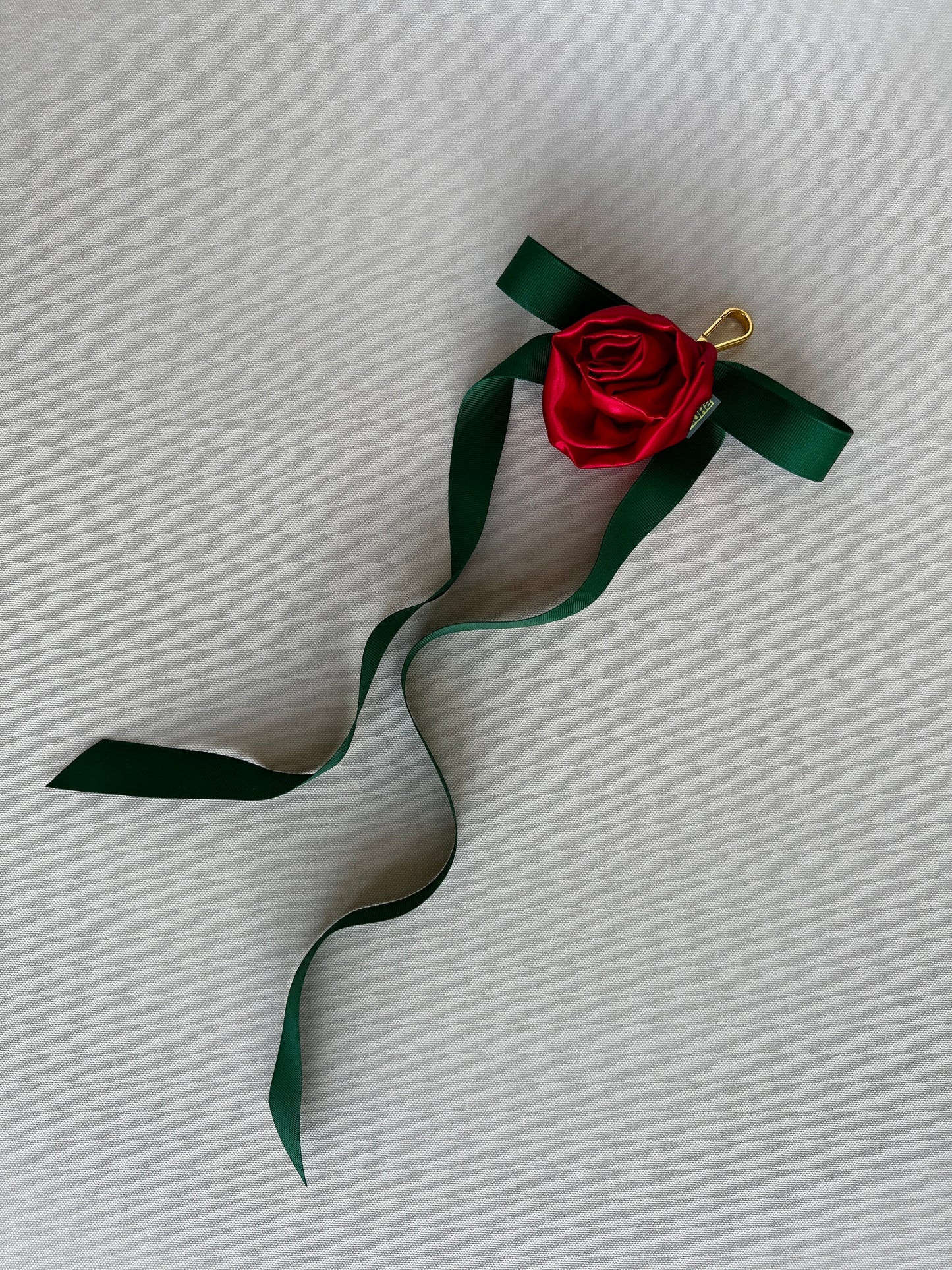 Rosie Bow Bag Charm