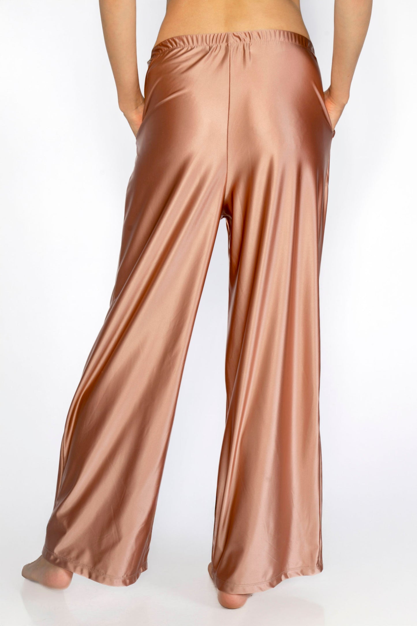 Matte Satin Lounge Pants Made in USA