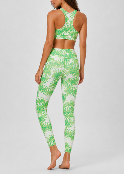 Tropical Leaf Bra Made in USA