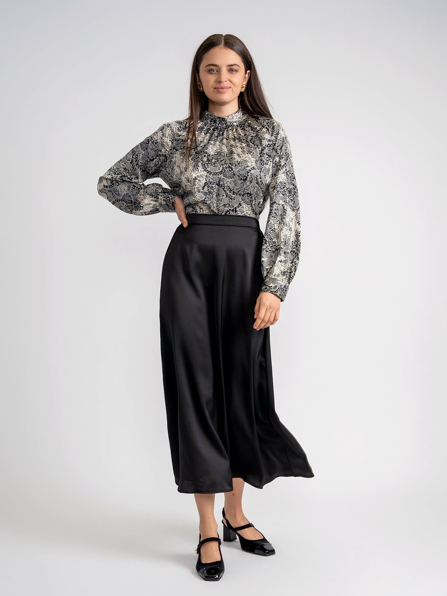 Printed Woven Blouse