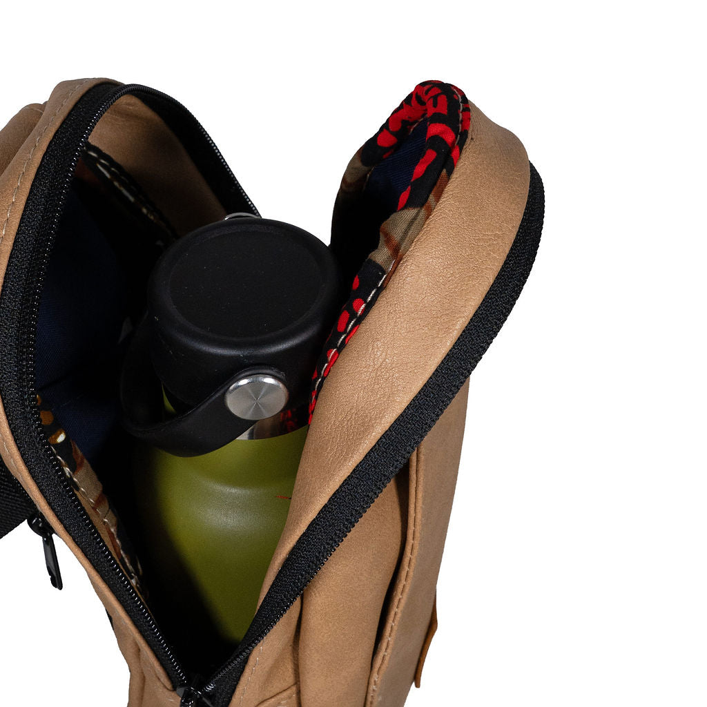 Small Vegan Leather Crossbody Sling Bag | Buru