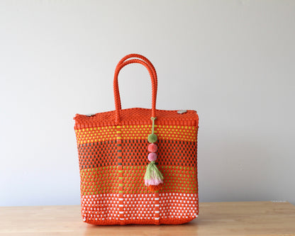 Brenda Handwoven Handbag - Citrus Fresh